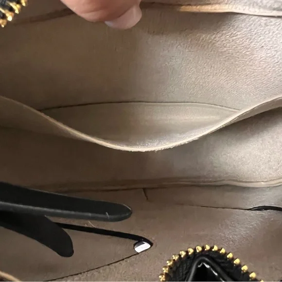 Polene Paris Black Leather Nodde Hobo Shoulder Crossbody Bag, adjustable strap - Picture 16 of 17